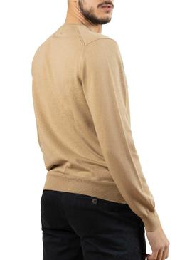 Pull Klout Pico Camel pour Homme