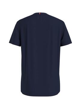 T-Shirt Tommy Hilfiger MSW Graphic Bleu marine Garçon