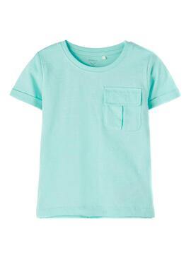T-Shirt Name It Fictor Bleu Claro pour Garçon