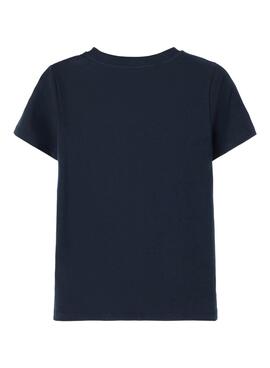 T-Shirt Name It Faust Bleu Marine pour Garçon