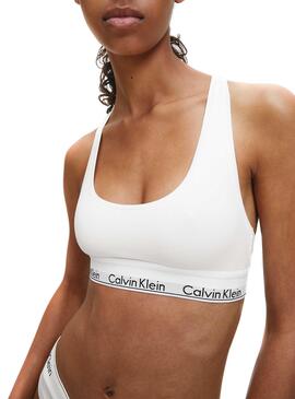 Bralette Calvin Klein Grey Femme