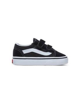 Baskets Vans Old Skool Velcro Noire