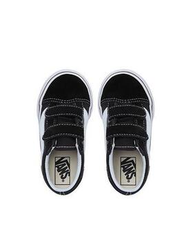 Baskets Vans Old Skool Velcro Noire