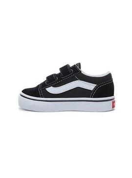 Baskets Vans Old Skool Velcro Noire