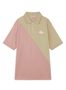 Polo Lacoste Live Piqué rose pour Homme Femme