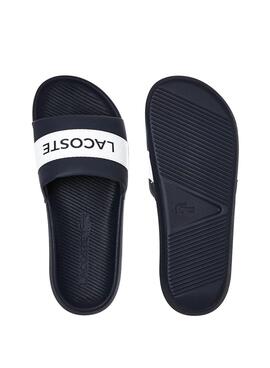 Flip flops Lacoste Croco Slide Bleu marine Homme