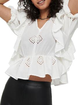 Chemise Only Irma Blanc pour Femme