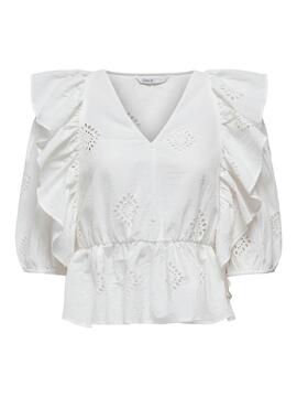 Chemise Only Irma Blanc pour Femme