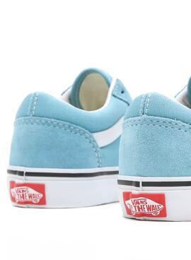 Baskets Vans Old Skool Bleu Transparent Garçon et Fille