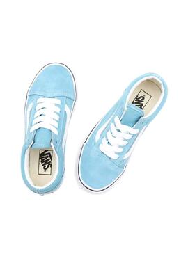 Baskets Vans Old Skool Bleu Claro Garçon Fille