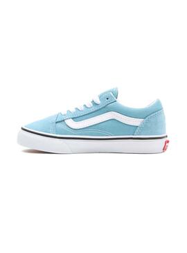 Baskets Vans Old Skool Bleu Claro Garçon Fille