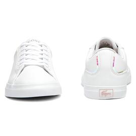 Baskets Lacoste Lerond Blanc pour Fille