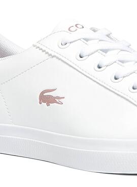 Baskets Lacoste Lerond Blanc pour Fille