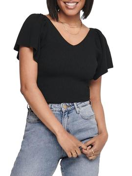 T-Shirt Only Leelo Noire pour Femme