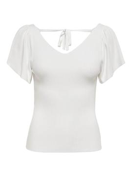 T-Shirt Only Leelo Blanc pour Femme