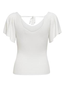 T-Shirt Only Leelo Blanc pour Femme