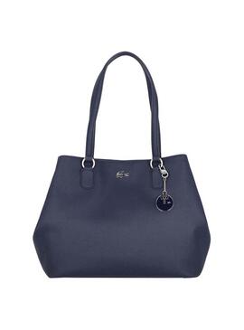 Sac à main Lacoste Hobo Shoulder Bleu marine pour Femme