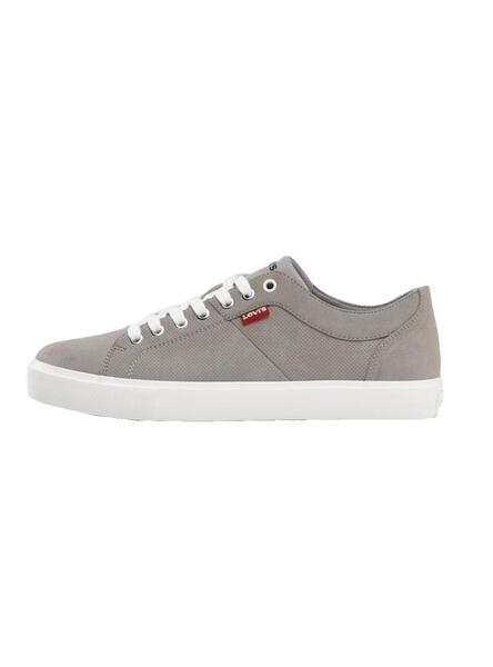Baskets Levis Woodward Gris pour Homme