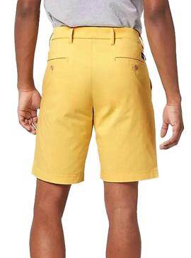 Bermuda Dockers Modern Chino Jaune pour Homme