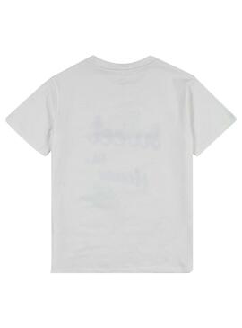 T-Shirt Name It Diba Blanc pour Fille