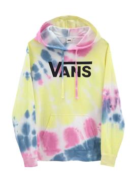 Sweat Vans Spiraling Multicolor pour Femme