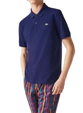 Polo Lacoste Live Standard Fit Bleu Homme Femme