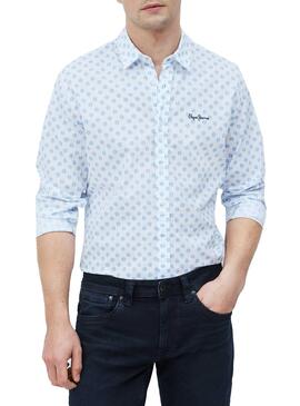 Chemise Pepe Jeans Peter Blanc pour Homme