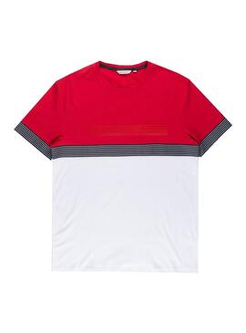 T-Shirt Antony Morato Imprimé caoutchouc Rouge Homme