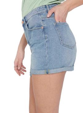 Short Only Phine Bleu pour Femme