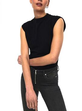 Top Only Henna Noire pour Femme