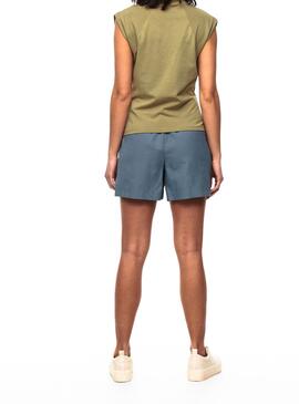 Top Only Henna Life Vert pour Femme