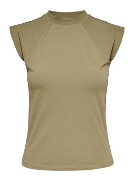 Top Only Henna Life Vert pour Femme
