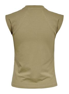 Top Only Henna Life Vert pour Femme