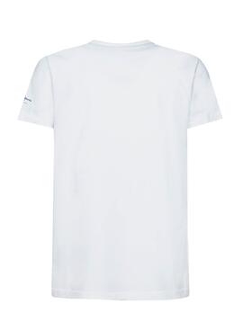 T-Shirt Pepe Jeans Kelly Blanc pour Garçon