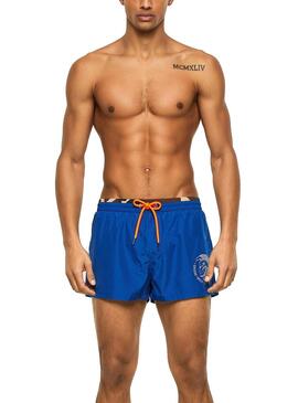 Slip de bain Diesel BMBX-SANDY 2 Bleu pour Homme