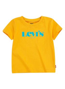 T-Shirt Levis Graphic Tee Jaune pour Garçon