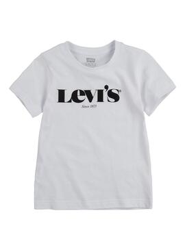 T-Shirt Levis Graphic Tee Blanc pour Garçon