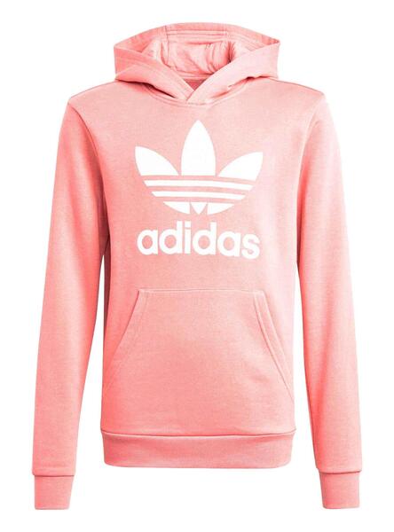 proposición Bienes casual Sweat Adidas Trefoil Rose Clair pour Fille