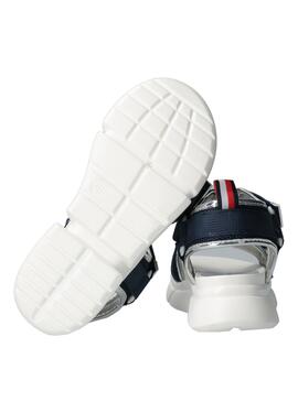 Sandales Tommy Hilfiger Velcro Blanc pour Fille