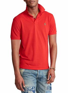 Polo Polo Ralph Lauren Racing Rouge pour Homme