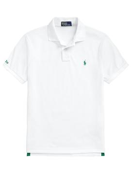 Polo Polo Ralph Lauren Basique Blanc pour Homme