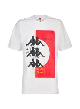 T-Shirt Kappa Etas Blanc pour Homme
