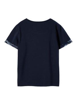 T-Shirt Name It Fangem Bleu marine pour Garçon
