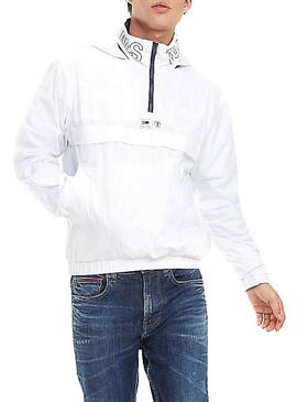 Kangourou Tommy Jeans Popover Homme Blanc