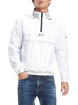Kangourou Tommy Jeans Popover Homme Blanc