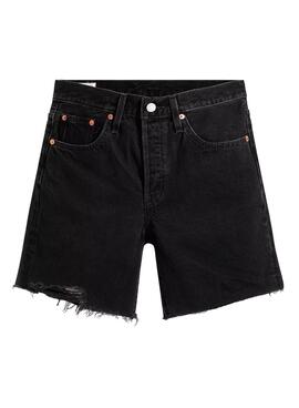 Bermuda Levis 501 Mid Noir pour Femme