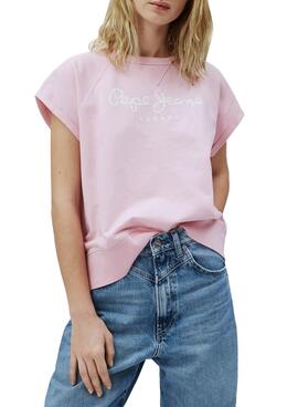T-Shirt Pepe Jeans Gala Rose pour Femme