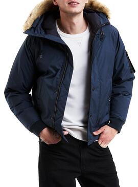 Bomber Levis Davidson Bleu